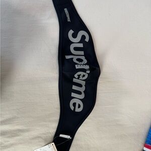 Supreme Black Windstopper Waist Bag